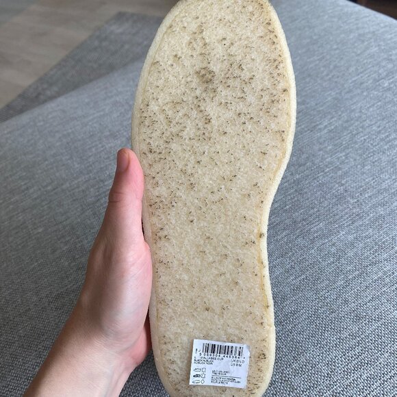 Clarks Originals Wallabee Cup - Black Nubuck - Size W8 - Picture 12 of 12